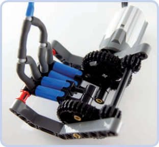 Creating air pressure with motors