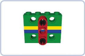 Alignment rule of stud and studless pieces